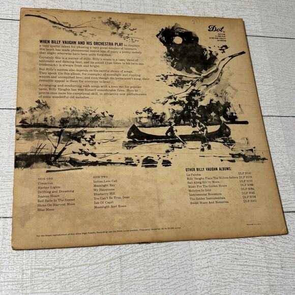 Vintage 1958  Billy Vaughn Plays Vinyl Album - Picture 2 of 13